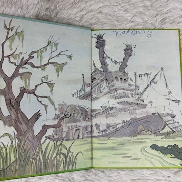 Vintage Set of 4 Disney The Rescuers + Great Mouse Detective Children's Books - Picture 3 of 14